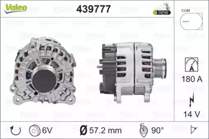 Генератор VALEO 439777