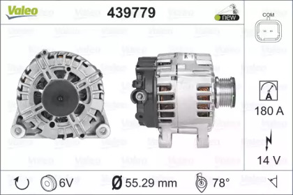 Генератор VALEO 439779