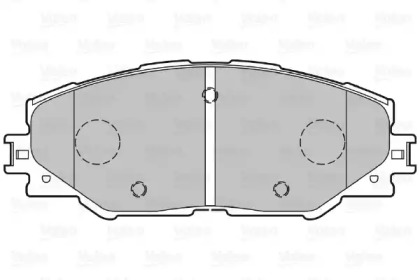 Комплект тормозных колодок VALEO 301078