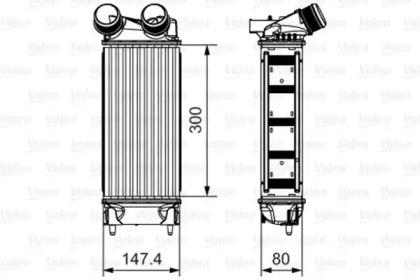 Теплообменник VALEO 818291