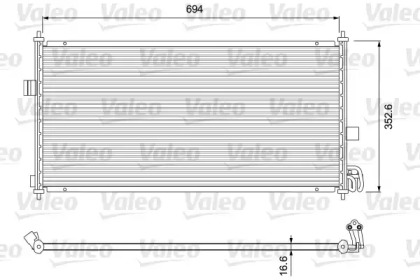 Конденсатор VALEO 818026