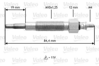 Свеча накаливания VALEO 345145