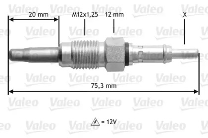 Свеча накаливания VALEO 345181