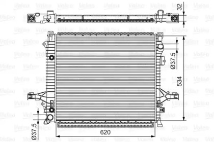 Теплообменник VALEO 701539