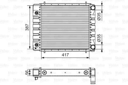 Теплообменник VALEO 701546