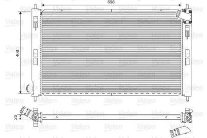 Теплообменник VALEO 701577