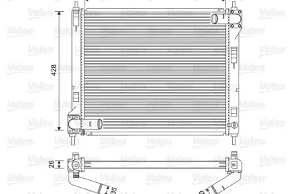 Теплообменник VALEO 701583