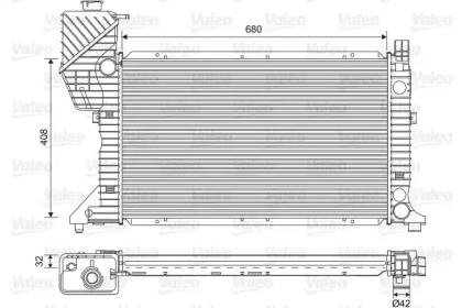 Теплообменник VALEO 701589