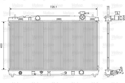 Теплообменник VALEO 701595