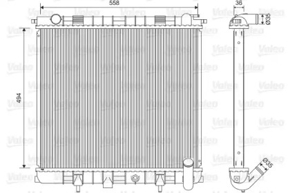 Теплообменник VALEO 701599