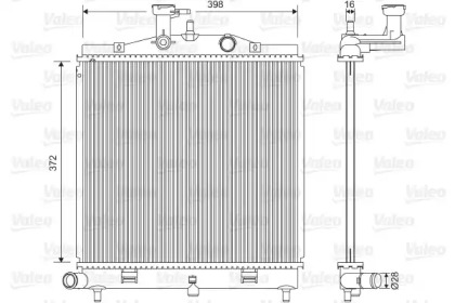 Теплообменник VALEO 701605