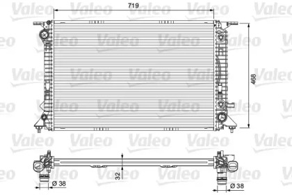 Теплообменник VALEO 701715