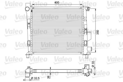 Теплообменник VALEO 701724