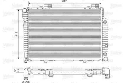 Теплообменник VALEO 731805