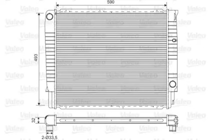 Теплообменник VALEO 732368