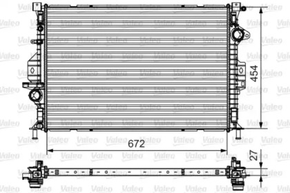 Теплообменник VALEO 735601