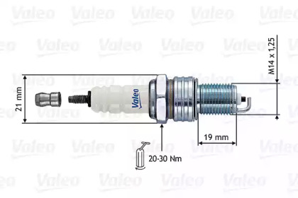 Свеча зажигания VALEO 246860