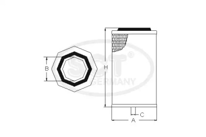 Фильтр SCT Germany SB 973