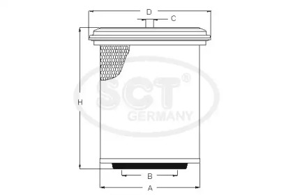 Фильтр SCT Germany SB 3194