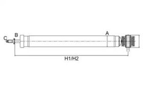 Амортизатор SCT Germany Z 1670G