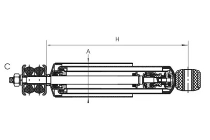 Амортизатор SCT Germany Z 1951