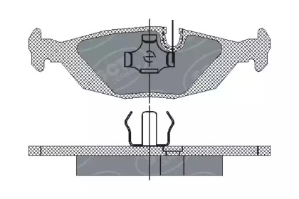 Комплект тормозных колодок SCT Germany SP 146 PR