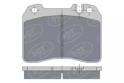 Комплект тормозных колодок SCT Germany SP 249 PR