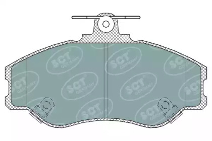 Комплект тормозных колодок SCT Germany SP 323 PR