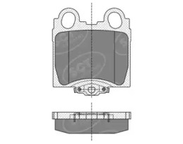 Комплект тормозных колодок SCT Germany SP 345 PR