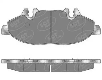 Комплект тормозных колодок SCT Germany SP 640 PR