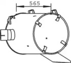 Амортизатор DINEX 50491