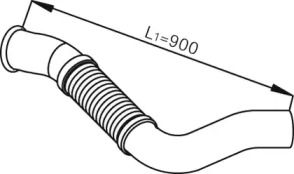 Трубка DINEX 54104