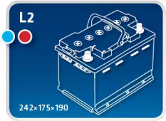 Аккумулятор IPSA TMSG60