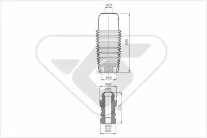 Пылезащитный комплект HUTCHINSON KP010