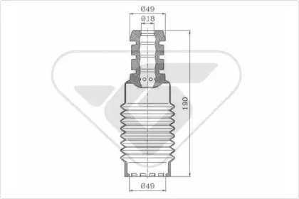 Пылезащитный комплект HUTCHINSON KP031