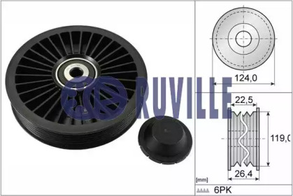 Ролик RUVILLE 55546