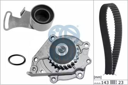 Комплект водяного насоса / зубчатого ремня RUVILLE 56104701