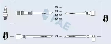 Комплект электропроводки FAE 83210