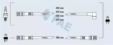 Комплект электропроводки FAE 83490