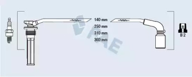 Комплект электропроводки FAE 83567