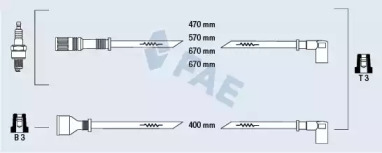 Комплект электропроводки FAE 83820