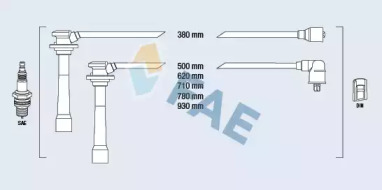 Комплект электропроводки FAE 85149