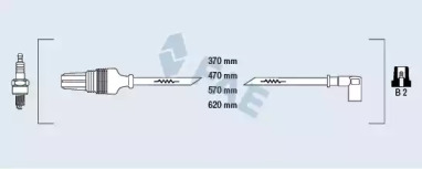 Комплект электропроводки FAE 85150