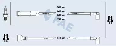 Комплект электропроводки FAE 85350