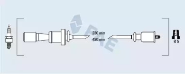 Комплект электропроводки FAE 85384