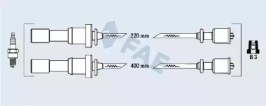 Комплект электропроводки FAE 85393