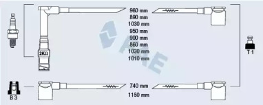 Комплект электропроводки FAE 85520