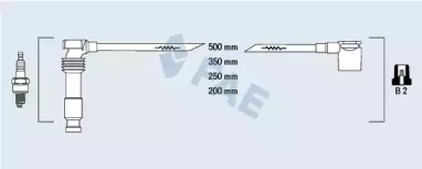 Комплект электропроводки FAE 85561