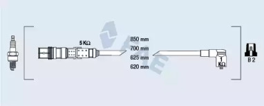 Комплект электропроводки FAE 85681