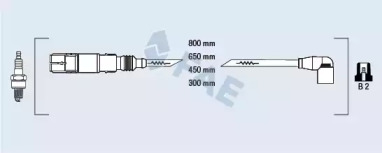 Комплект электропроводки FAE 85874